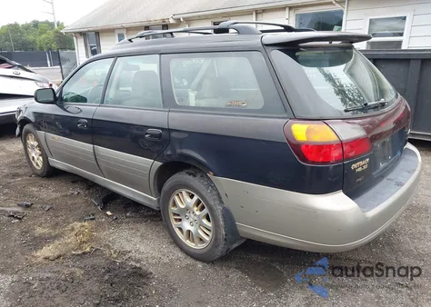 2002 Subaru Outback H6-3.0 L.l. Bean Edition из США, поврежденный, VIN 4S3BH806427609591